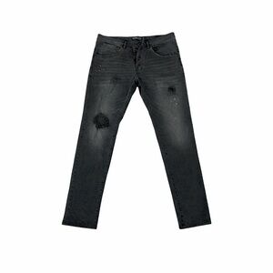 Purple Brand P002 Slim Fit Distressed Jeans Black Gray Wash Men’s 36x33 NWOT